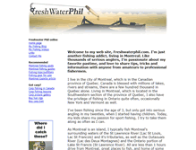 Tablet Screenshot of freshwaterphil.com